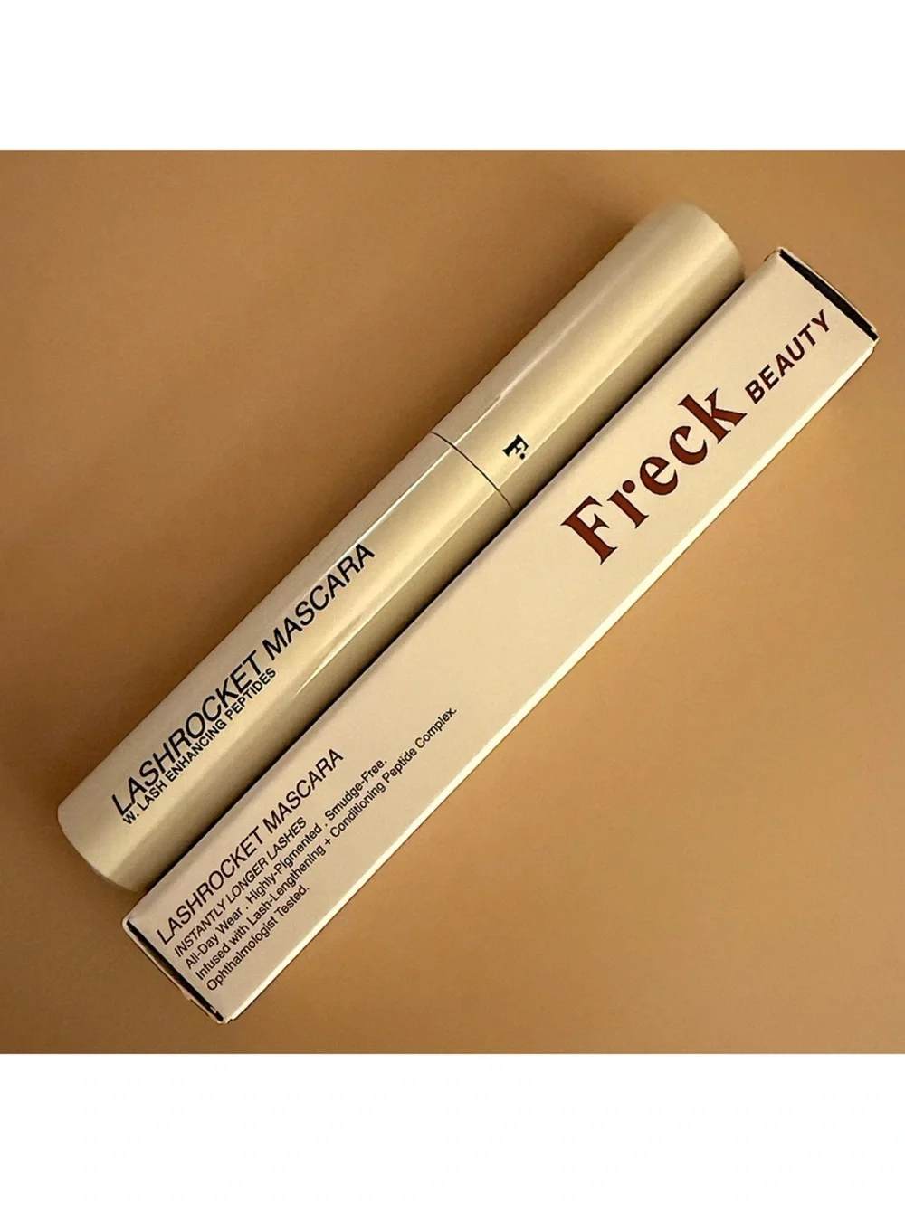 Freck Beauty LASHROCKET MASCARA with Lash Enhancing Peptides 0.38 fl oz/ 11.5 ml